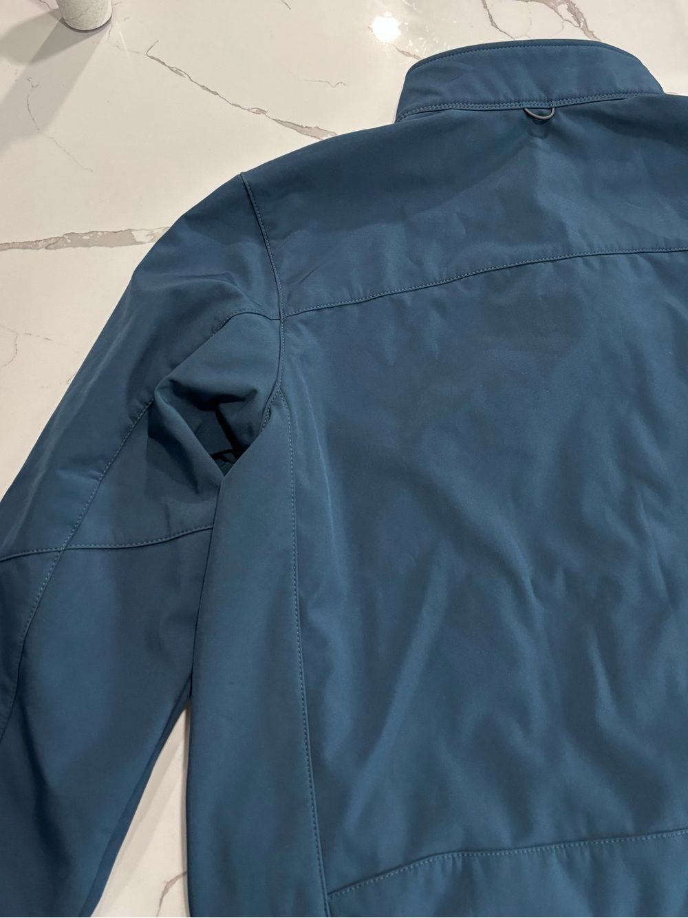 Eddie Bauer Navy Blue Lightweight All Climate 365 Soft-Shell Jacket Men’s XL - Picture 9 of 16